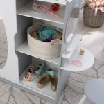 Dulapior Glamorous de haine cu oglinda si masuta de toaleta Kidkraft dressing - Dulap din lemn MDF DRESS UP ARMOIRE AND VANITY Dulapior Glamorous de haine cu oglinda si masuta de toaleta Kidkraft dressing - Dulap din lemn MDF DRESS UP ARMOIRE AND VANITY